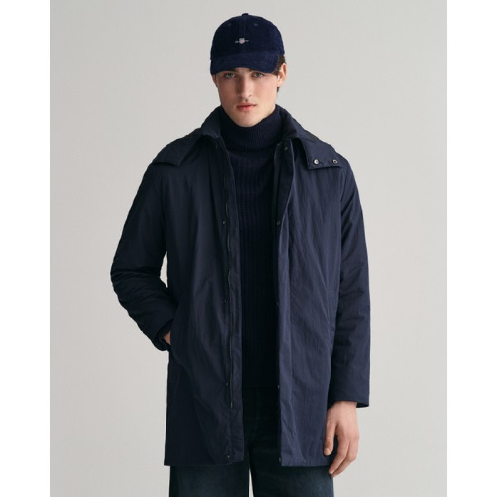 Gant Erkek Lacivert Regular Fit Kapüşonlu Mont 7006353.433 Erkek Mont Fiyatı