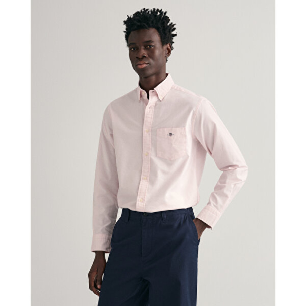 Gant Erkek Pembe Regular Fit Düğmeli Yaka Gömlek 3000200.662 Erkek Gömlek Fiyatı