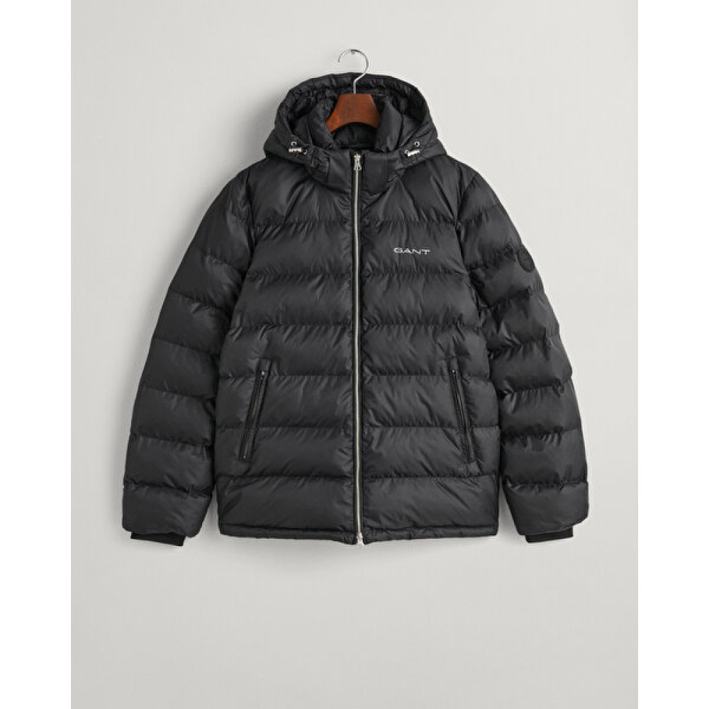 Gant Erkek Siyah Regular Fit Kapüşonlu Mont 7006351.5 Erkek Mont Fiyatı