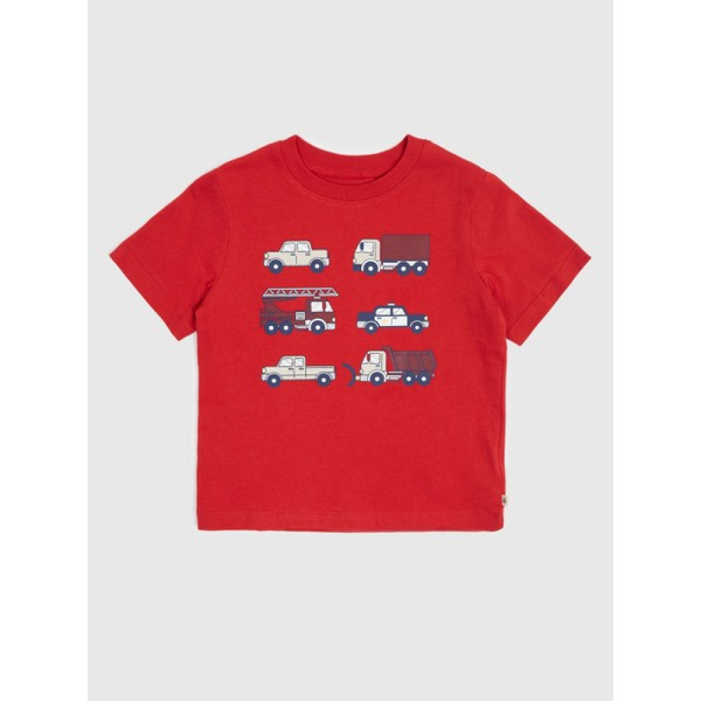 Gap Erkek Bebek Kırmızı Grafikli T-Shirt Bebek T-shirt Fiyatı