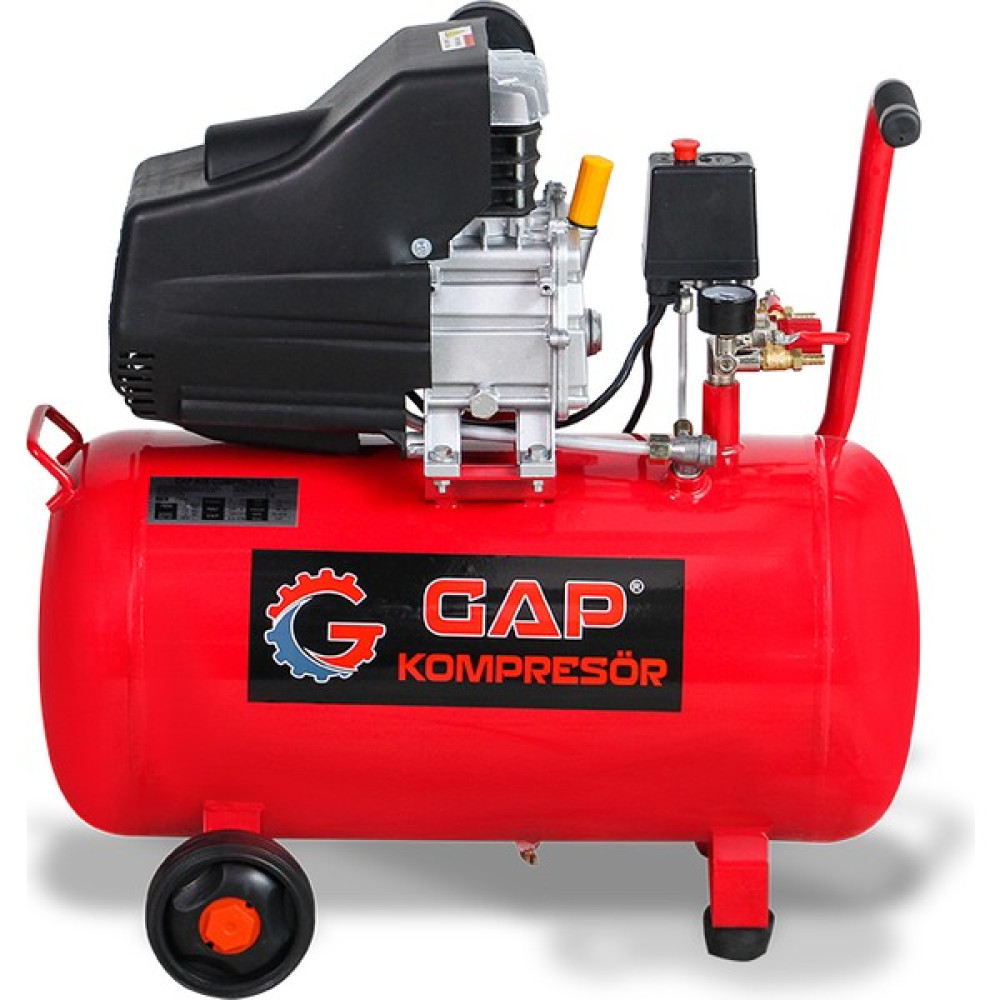 GAP GP 50 | 50 lt 8 Bar Pistonlu Hava Kompresörü Hava Kompresörü Fiyatı