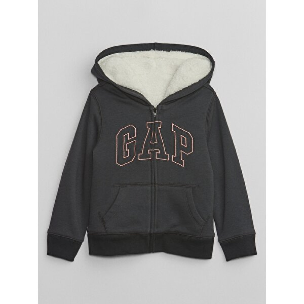 Gap Kız Bebek Logo Sherpa Fermuarlı Sweatshirt Bebek Sweat Shirt Fiyatı