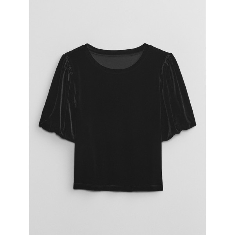 Gap Kız Çocuk Balon Kol Kadife Kazak Kız Çocuk T-shirt Fiyatı