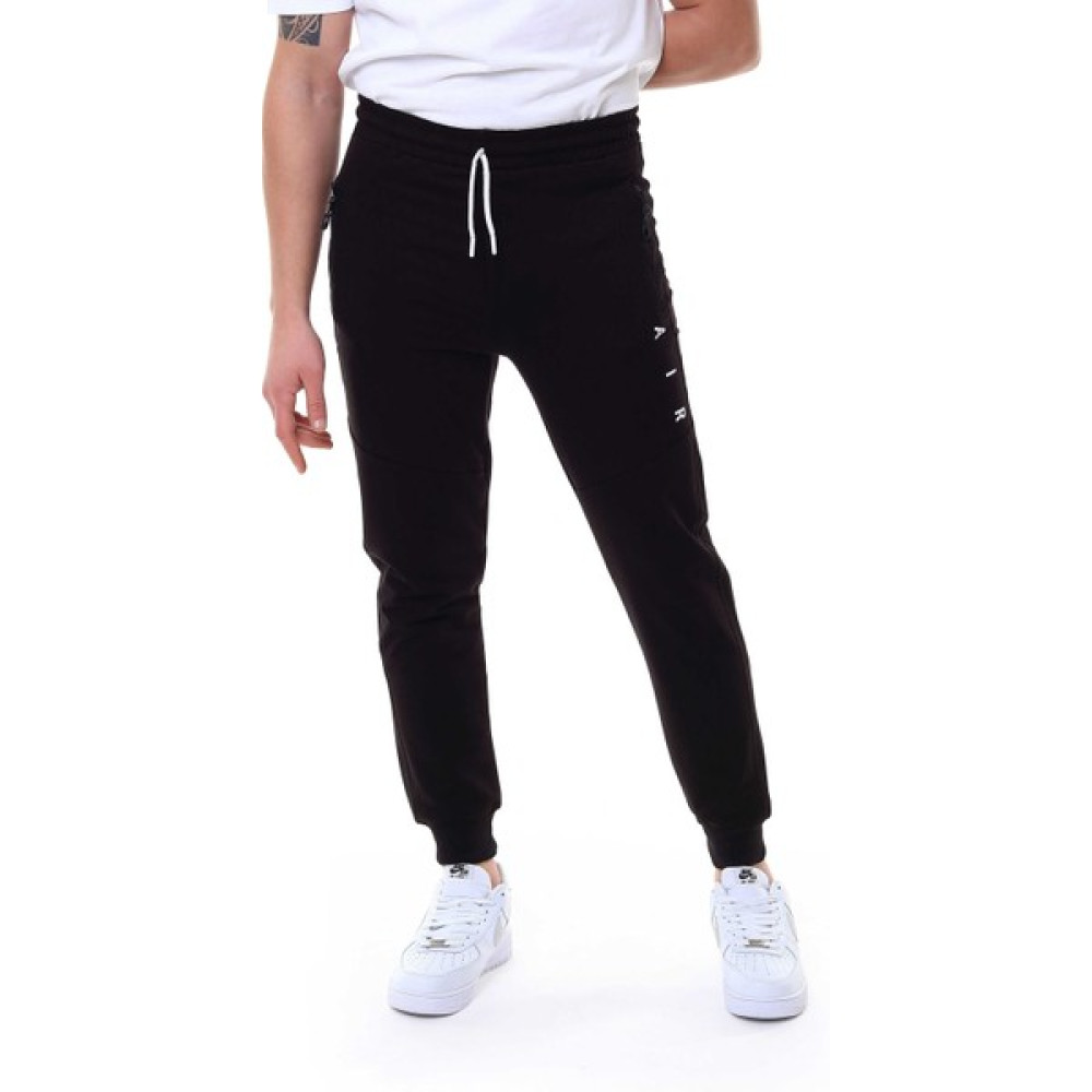 Garage Casual Wear Erkek Tek Alt Eşofman Air Manşetli Siyah Erkek Eşofman Fiyatı