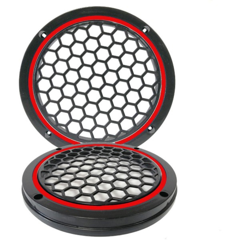 Garaj Dünyası Kırmızı Neon Ledli 16 cm 2’li Hoparlör Kapağı Oto Teypleri Fiyatı