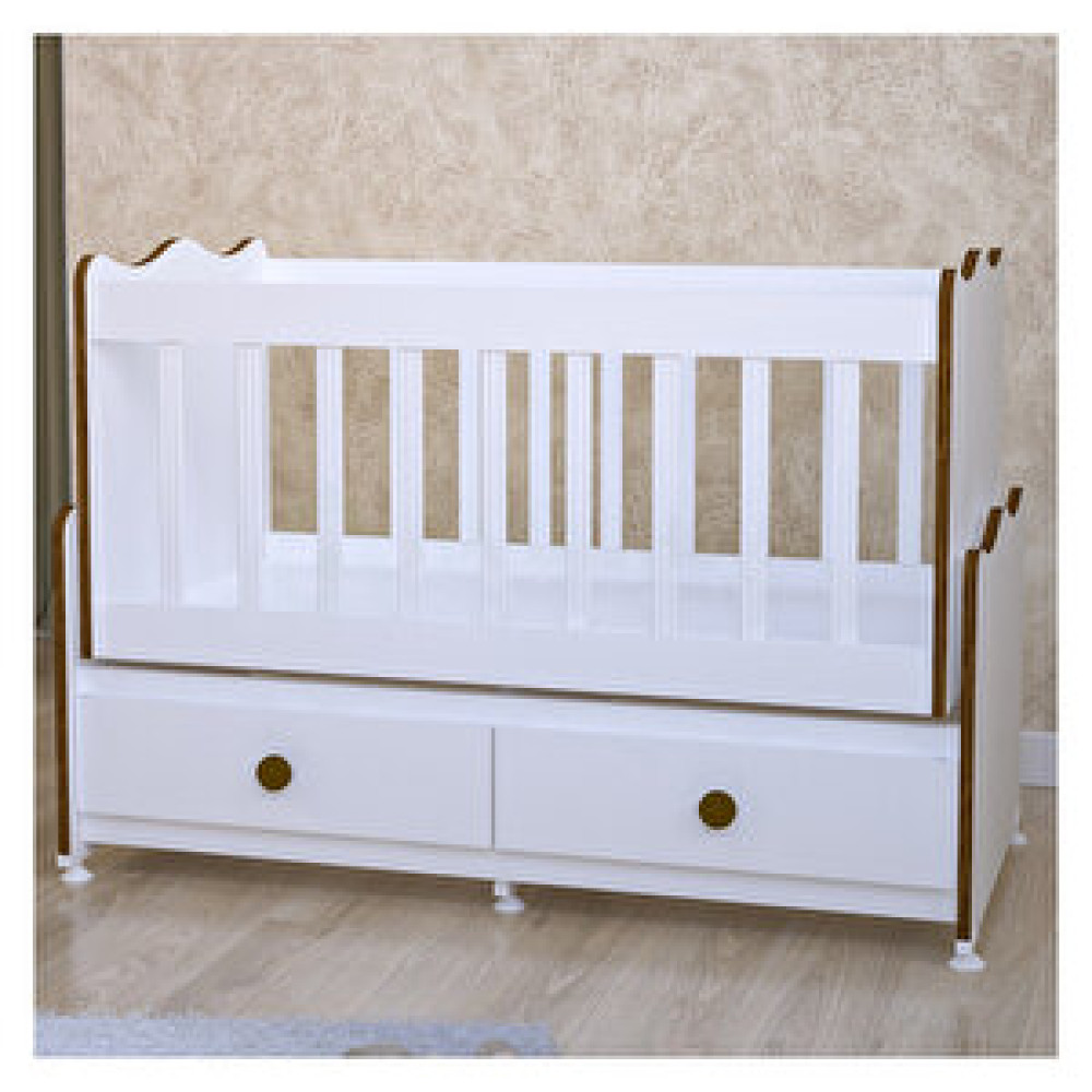 Garaj Home Elegant Mdf'li Çıtalı 60x120 Beşik Sümela Bebek Karyolası Fiyatı