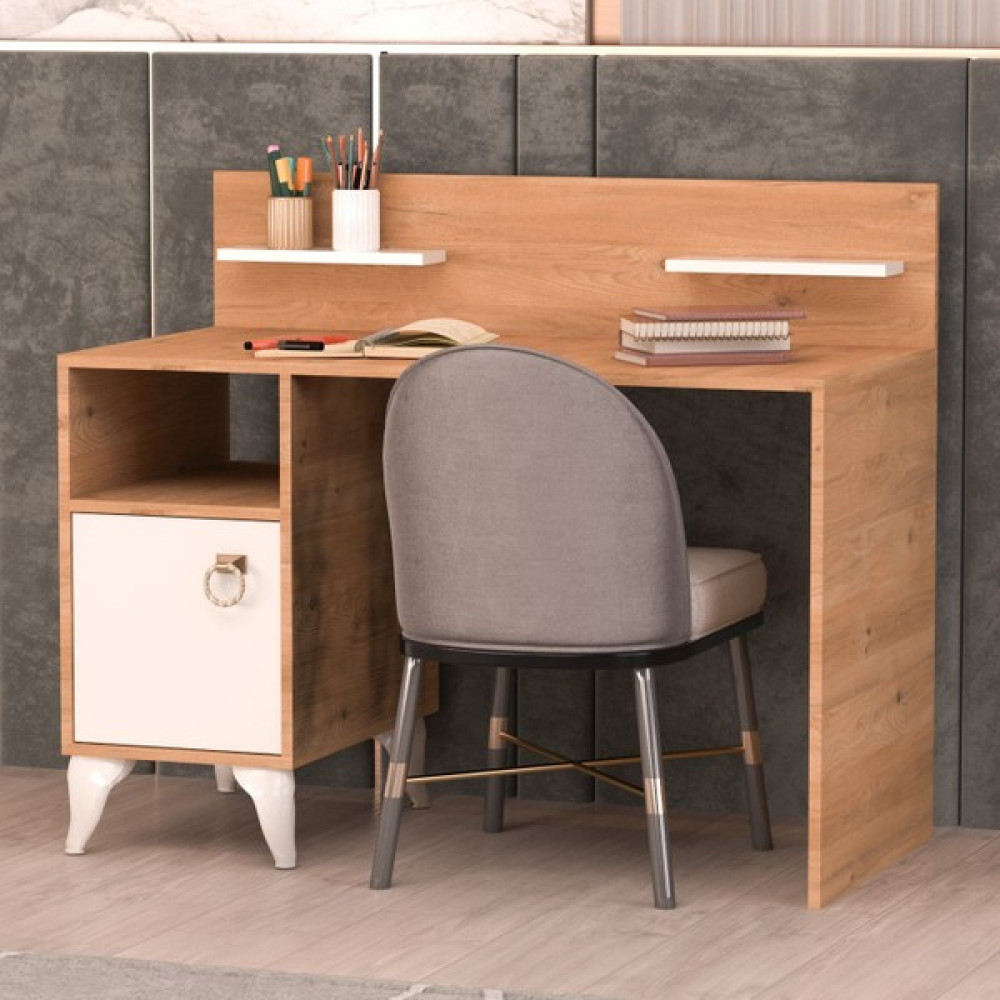 Garaj Home Karmen Çalışma Masası - Aytaşı- - 120 - Beyaz Çalışma Masası Fiyatı