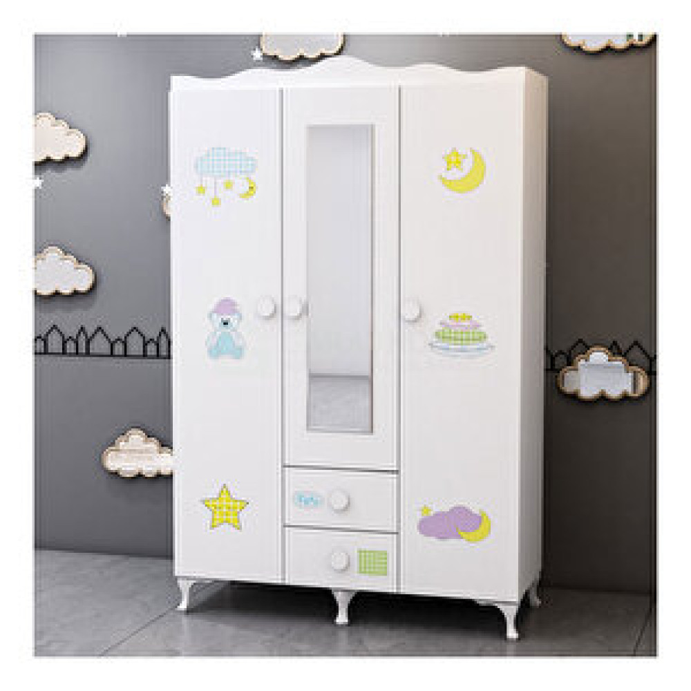 Garaj Home Uykucu 3 Kapaklı Dolap Gardrop & Dolap Fiyatı