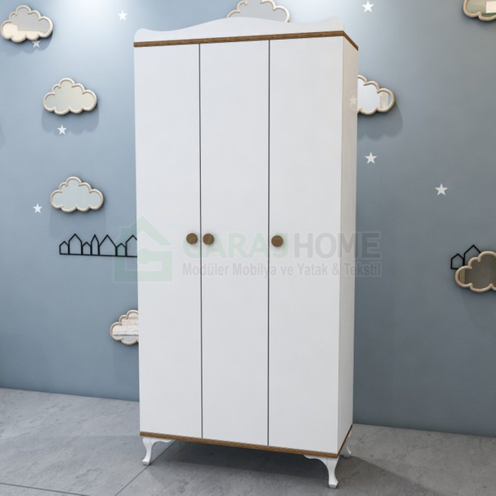 Garaj Home Yıldız 3 Kapaklı Dolap - Sümela Gardrop & Dolap Fiyatı