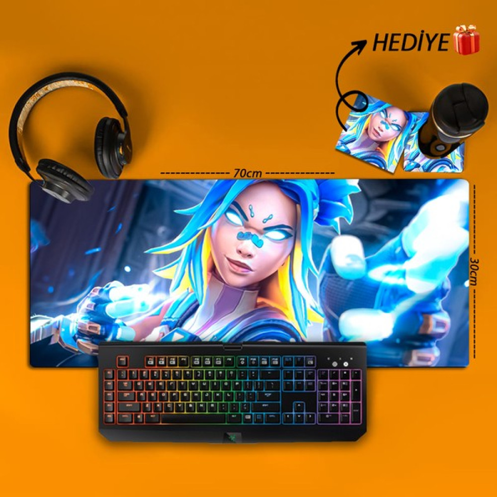 GarajStore Kişiye Özel Baskılı Mousepad | 70X35CM | Neon-5 Mouse Pad Fiyatı