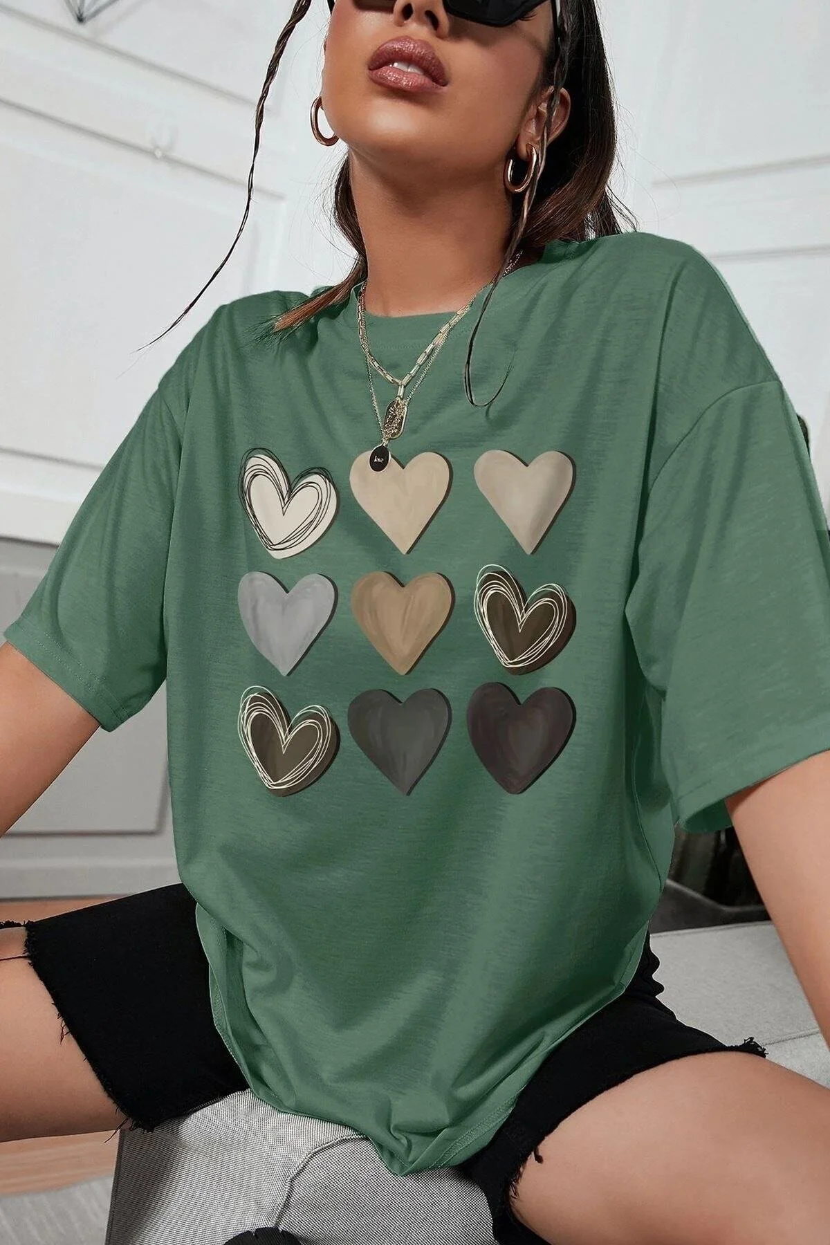 Garalio Love Yourself garalio Baskılı T-shirt S Beden" Bayan T-shirt Fiyatı