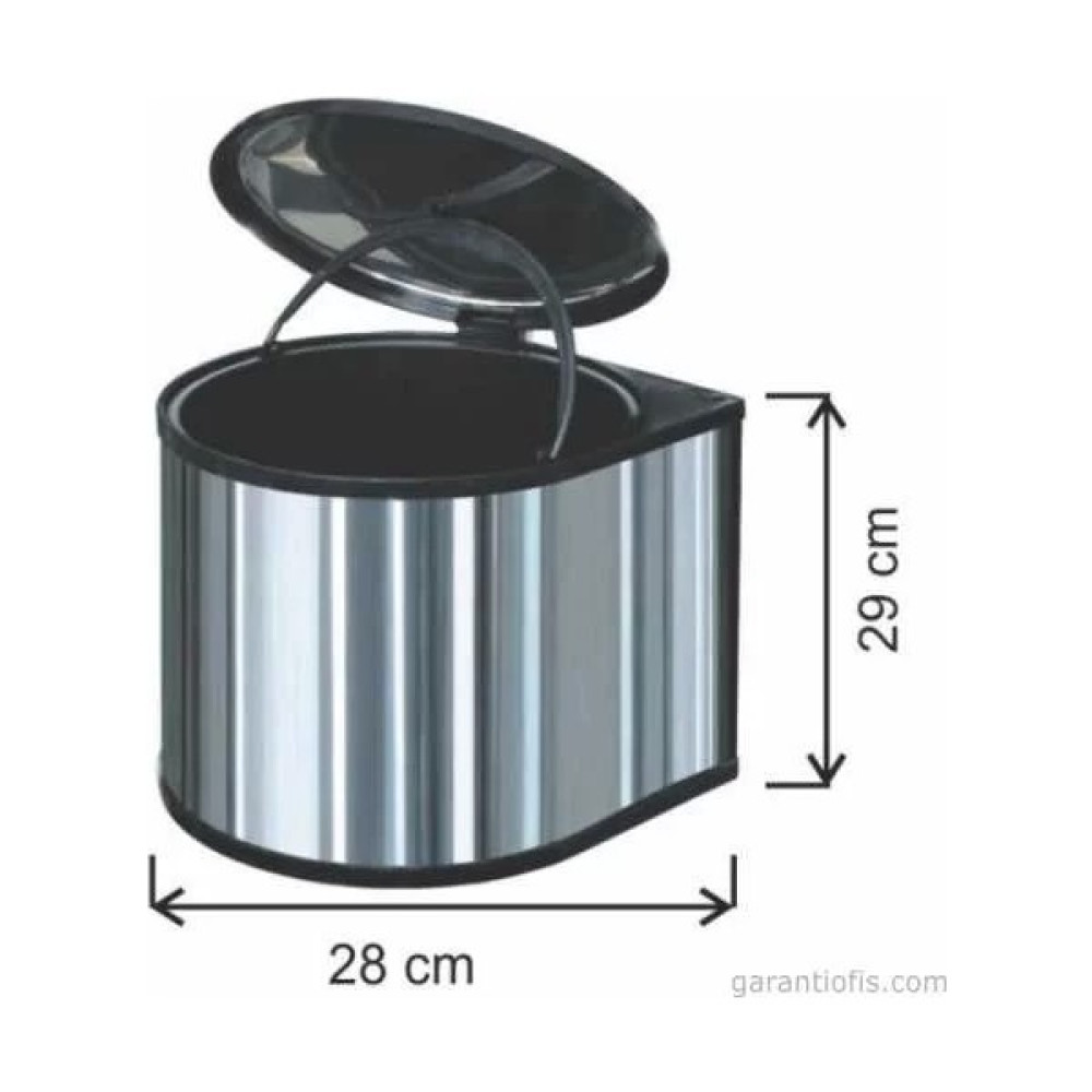 Garanti̇ Metal Garanti Metal 1011 Dolap Içi Çöp Kovası (11 Litre) Eşya Saklama / Düzenleme Fiyatı