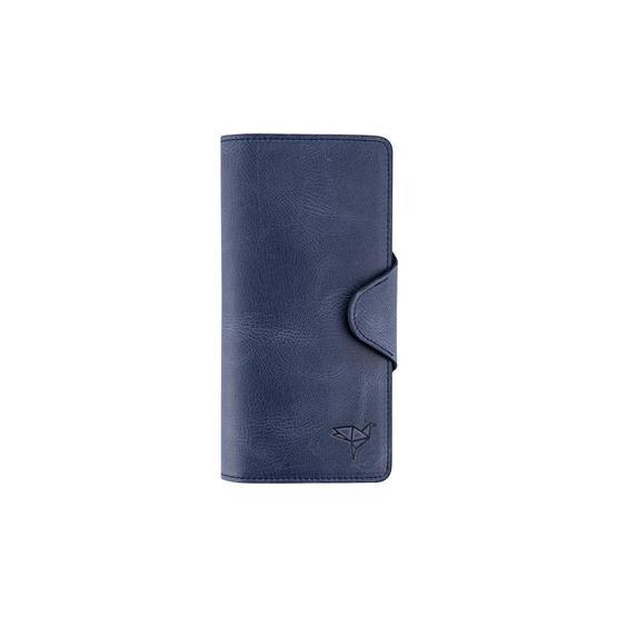 Garbalia Axel Crazy Lacivert Deri Unisex Portföy Cüzdan Unisex Cüzdan Fiyatı
