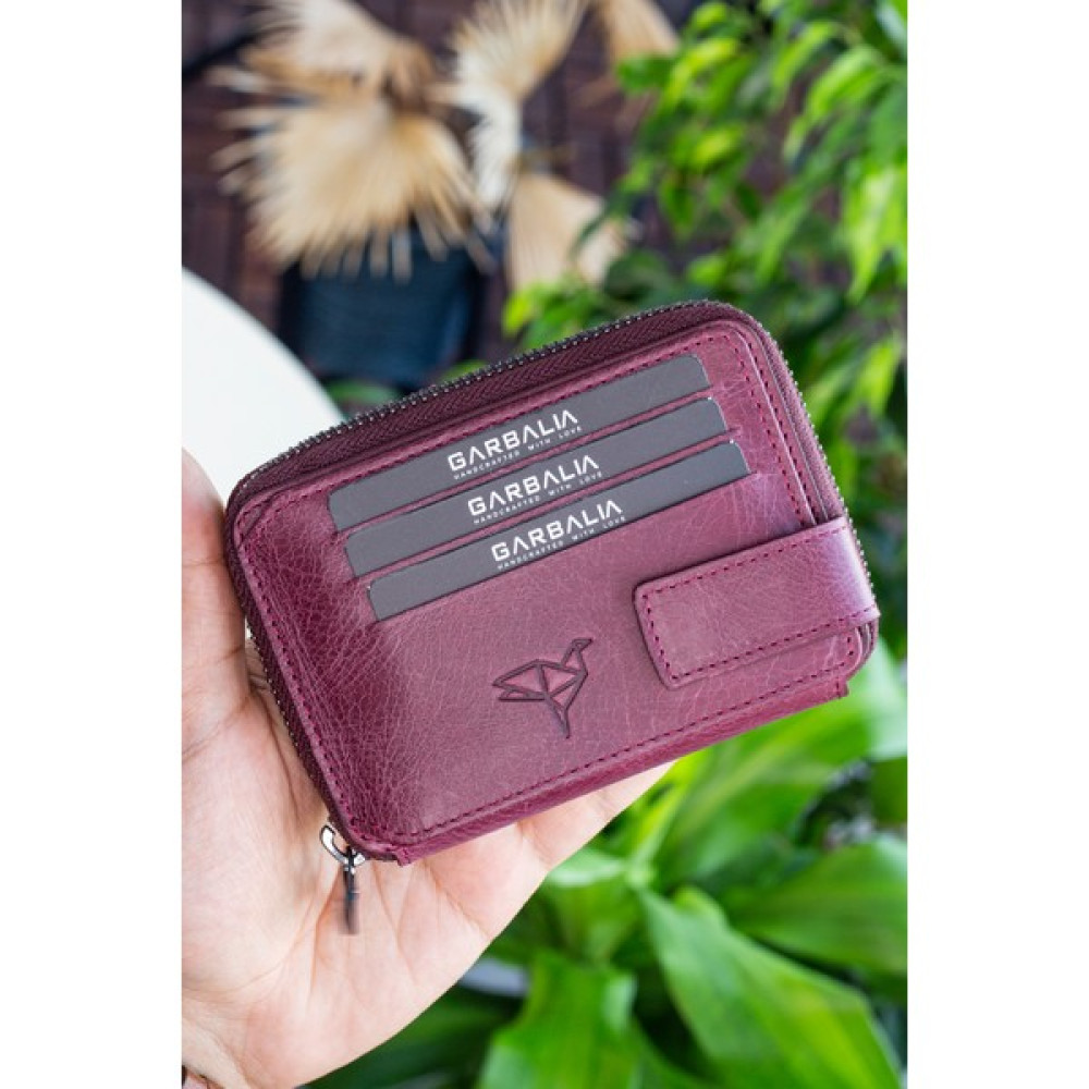 Garbalia Ruth Vintage Deri Erkek Kartlık Cüzdan Bordo Erkek Cüzdan Fiyatı