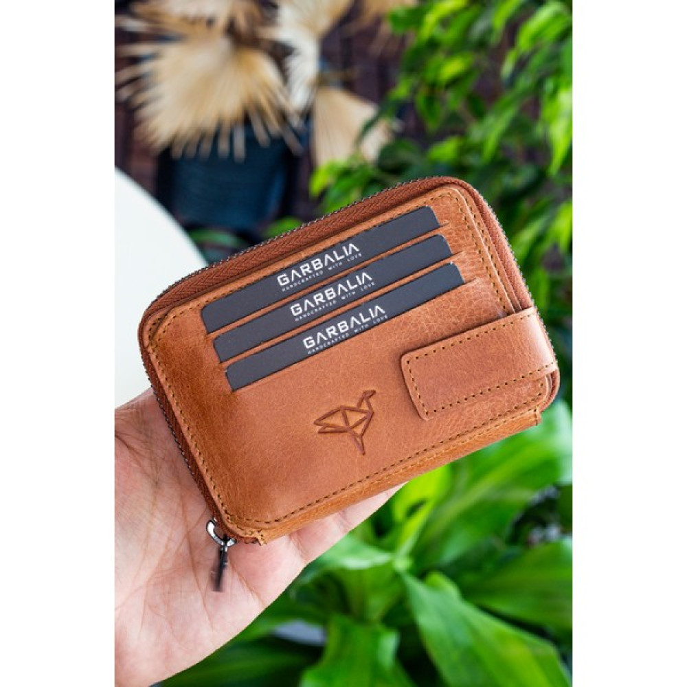 Garbalia Ruth Vintage Deri Erkek Kartlık Cüzdan Taba Erkek Cüzdan Fiyatı