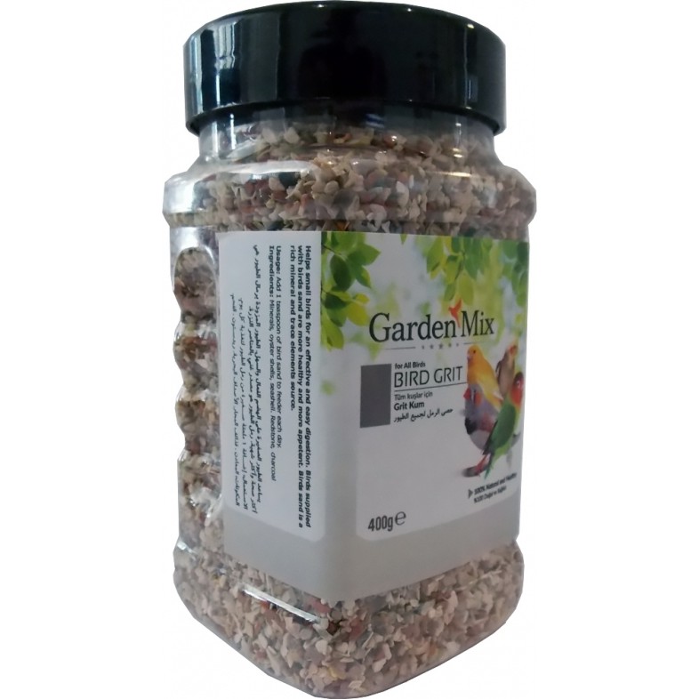 Garden Mix GardenMix 400 G Tanecikli Kuş Kumu İçerik Zenginliği ile Tüm Kuşlar İçin Doğal Grit Evcil Hayvan Ürünleri Fiyatı