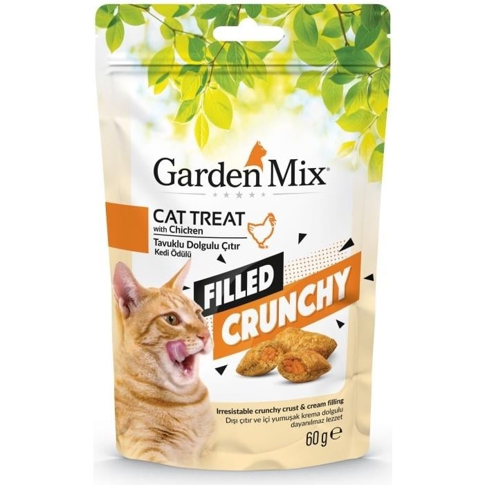Garden Mix Gardenmix Tavuklu İçi Dolgulu Kedi Ödülü 60gr Diğer Fiyatı