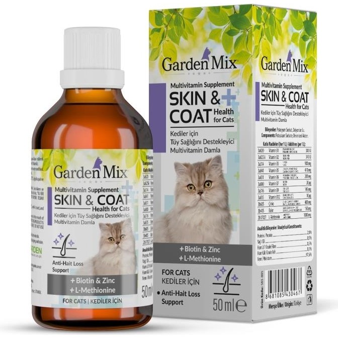 Garden Mix Kedi Tüy Sağlığı Damlası 50 ml Evcil Hayvan Ürünleri Fiyatı