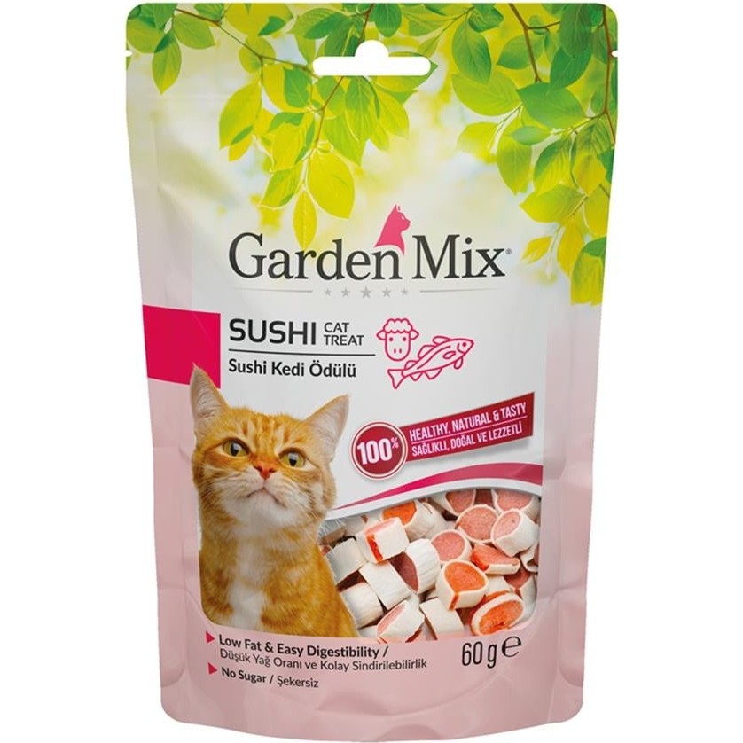 Garden Mix Kuzulu Sushi Kedi Ödülü 60 Gr Diğer Fiyatı