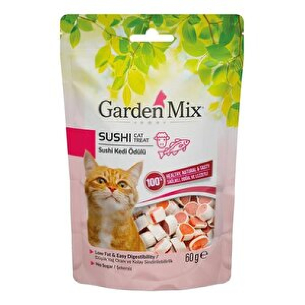 Garden Mix Sushi Kedi Ödül Maması 60 Gr Evcil Hayvan Ürünleri Fiyatı