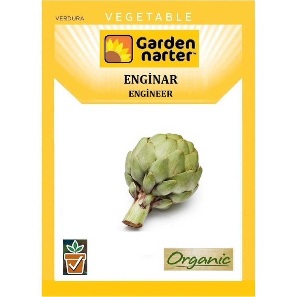 Garden Narter Enginar Tohumu Doğal Organik Tohum Pakette 10 Tohum + Sebze Tohumu - 35 Adet Tohum Fiyatı