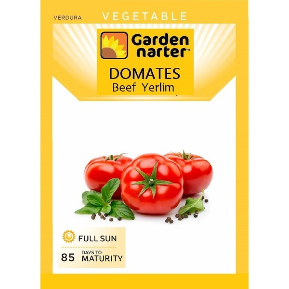Garden Narter Yeli Domates Tohumu Doğal Organik Tohum Pakette 30 Tohum + Sebze Tohumu - 16 Adet Tohum Fiyatı