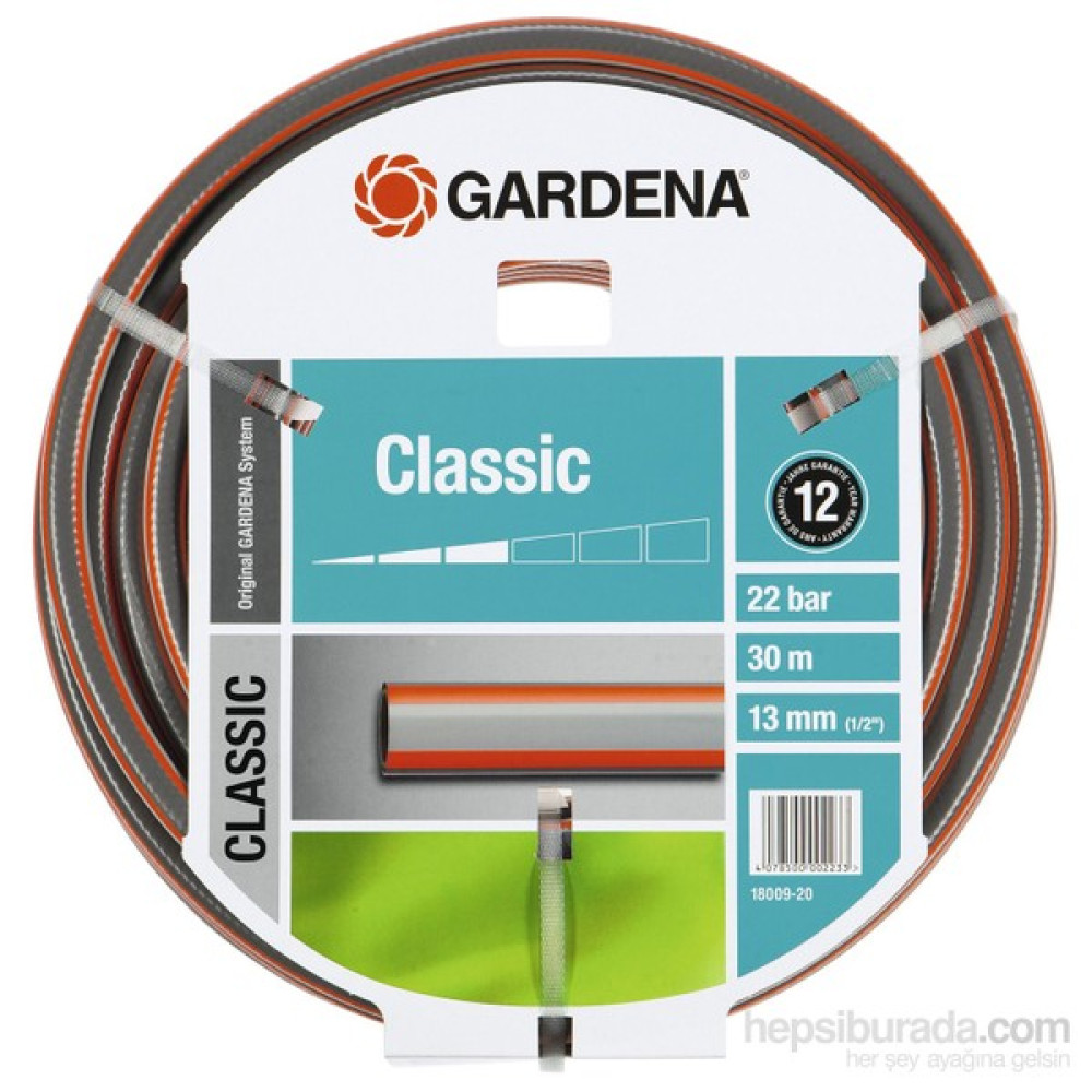 Gardena 18009 Classic Hortum (1/2) 30M Bahçe Malzemeleri Fiyatı