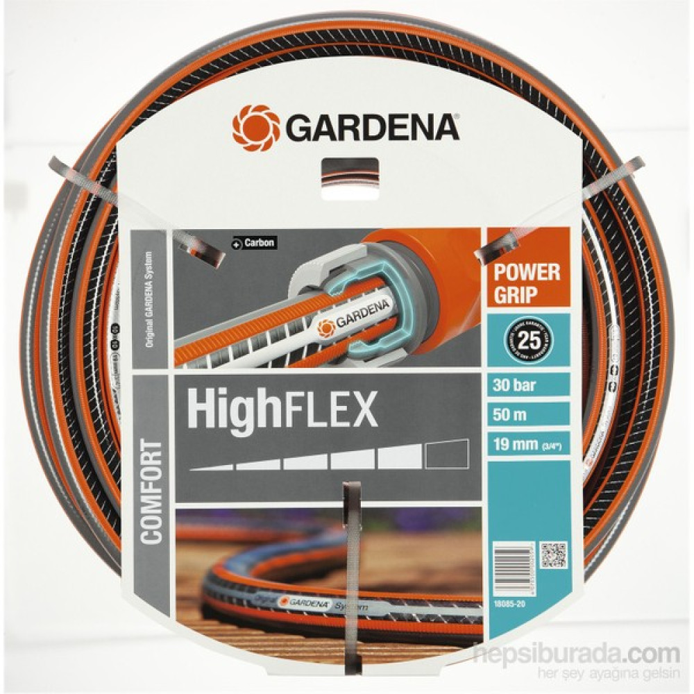Gardena 18085 Highflex Hortum (3/4) 50M Bahçe Malzemeleri Fiyatı