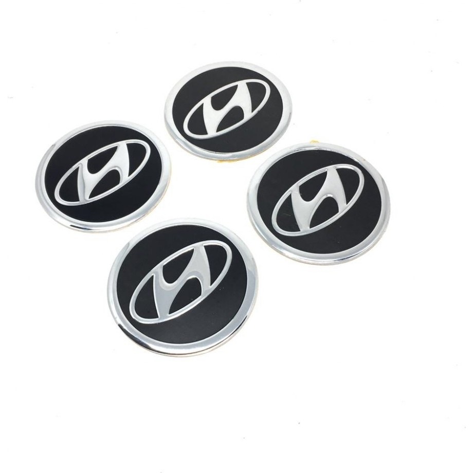 Gardenauto Hyundai Jant Göbeği Alüminyum Sticker Yapıştırma 60mm 4'lü Set Jantlar & Jant Aksesuarları Fiyatı
