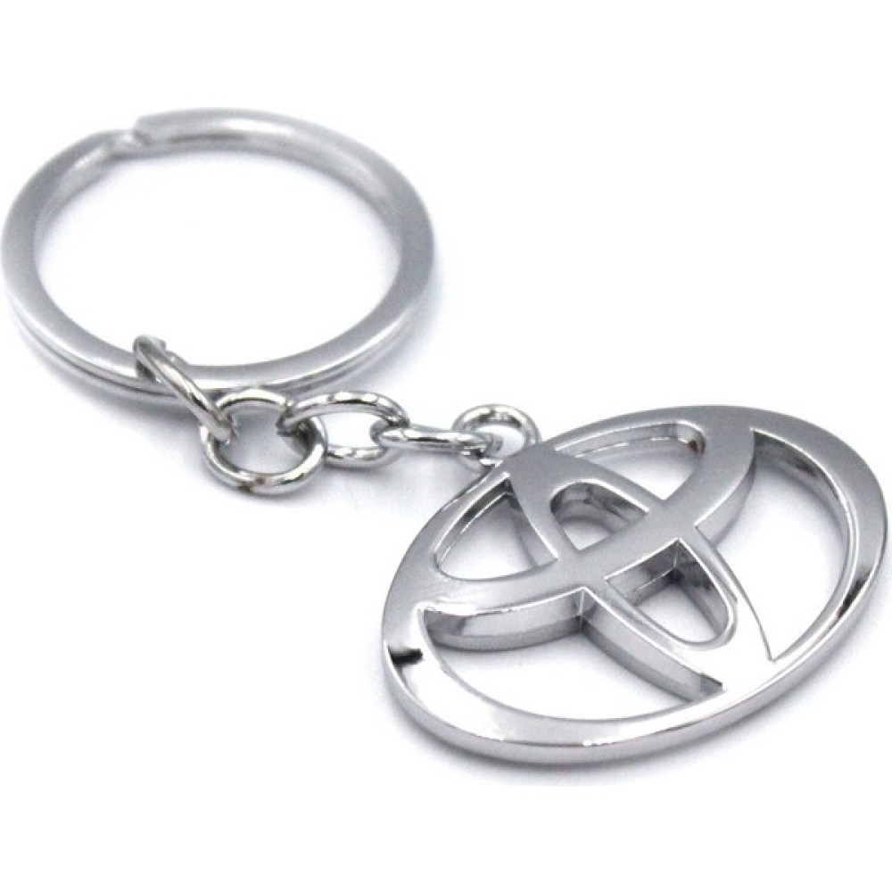 Gardenauto Toyota Anahtarlık 3D Metal Otomobil Anahtarlığı - Krom Kaplamalı - Haki Anahtarlık Fiyatı
