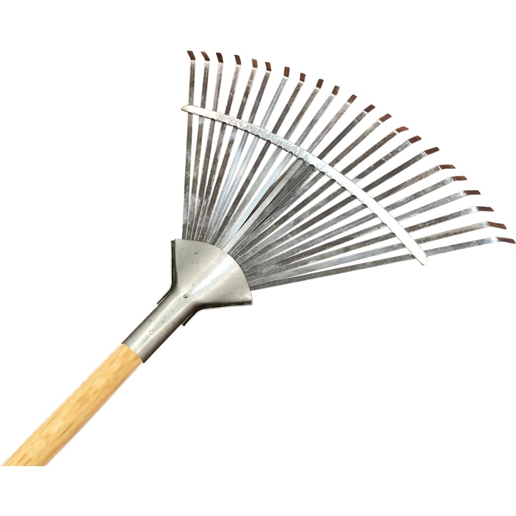 Gardener 10733 Ahşap Saplı Ayarlı Metal Çim Ve Yaprak Toplama Tırmığı Diğer Fiyatı