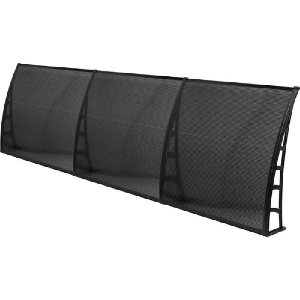 Gardenplast COSMOS Kapı Pencere Üstü Pratik Sundurma 105X360 - Siyah - 1 Bahçe Tentesi Fiyatı