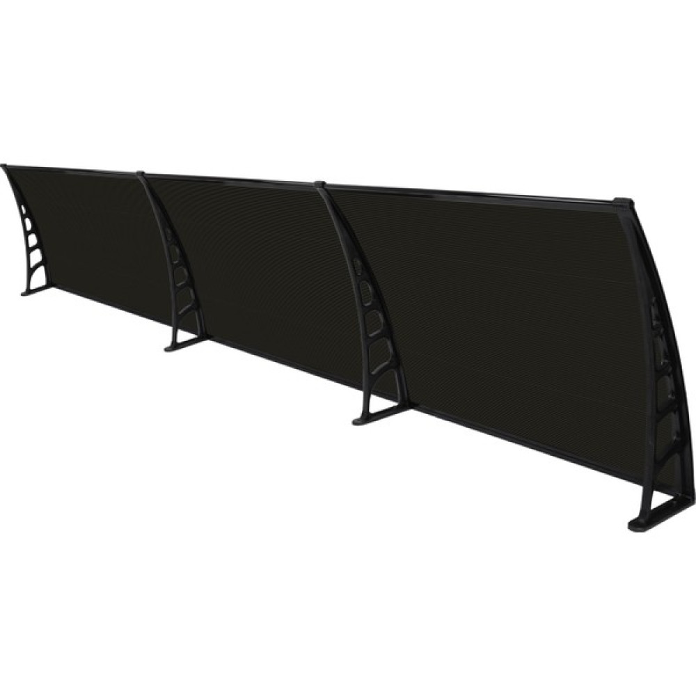 Gardenplast Crocus Kapı Pencere Üstü Pratik Sundurma 80  x  360  cm  -Siyah - Siyah Oto Boyaları Fiyatı