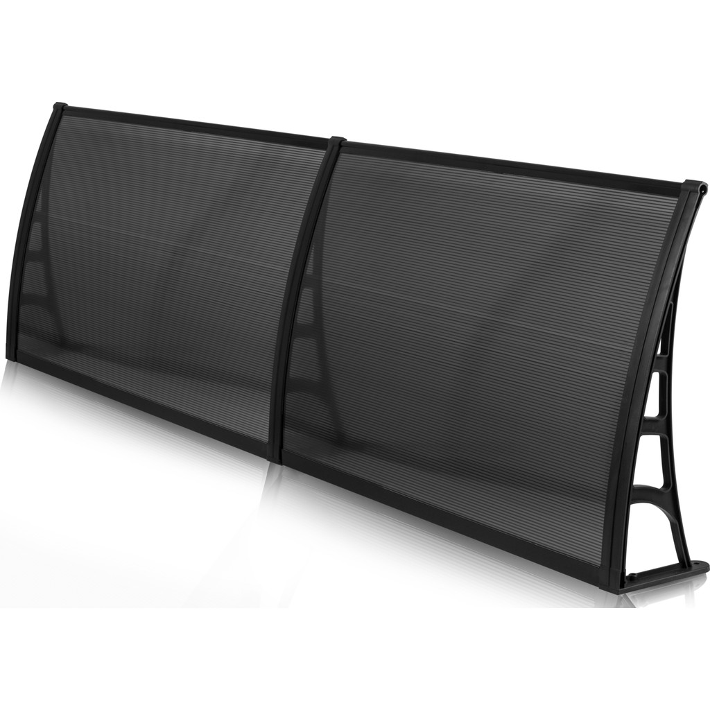 Gardenplast LOTUS Kapı Pencere Üstü Pratik Sundurma 70 x 240 cm - Siyah - 70x240 cm Bahçe Tentesi Fiyatı