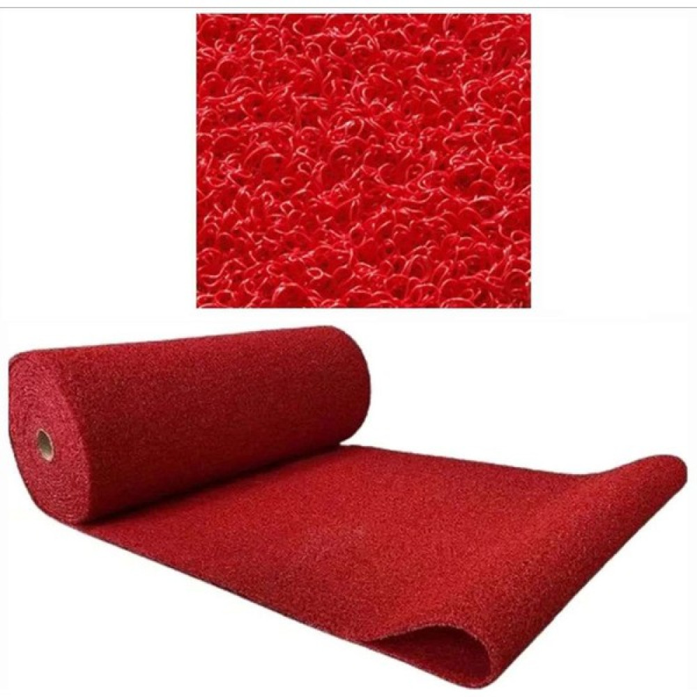 Gardenya Karmaşık Kaydırmaz Pvc Paspas Kıvırcık Iç - Dış Tüm Islak Zemin - 50 x 100 cm - Kırmızı Paspas Fiyatı