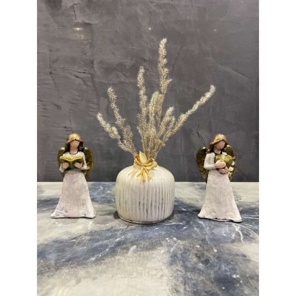 Gardenya Melek Biblo & Vazo 3 ' Lü Takım Model 3 Biblo Fiyatı