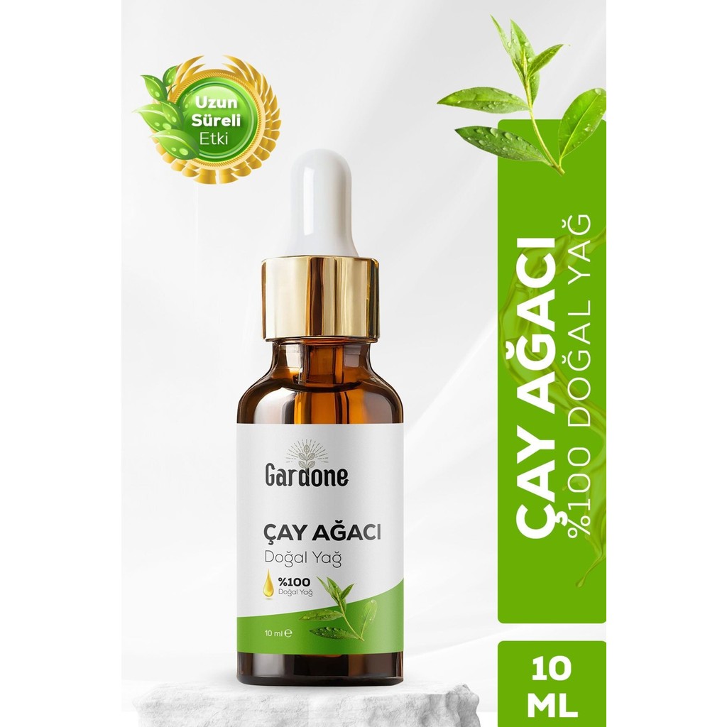 Gardone Cay Ağacı Yağı Soğuk Sıkım Saf ve Tea Tree 10 ml Bitkisel Yağlar Fiyatı