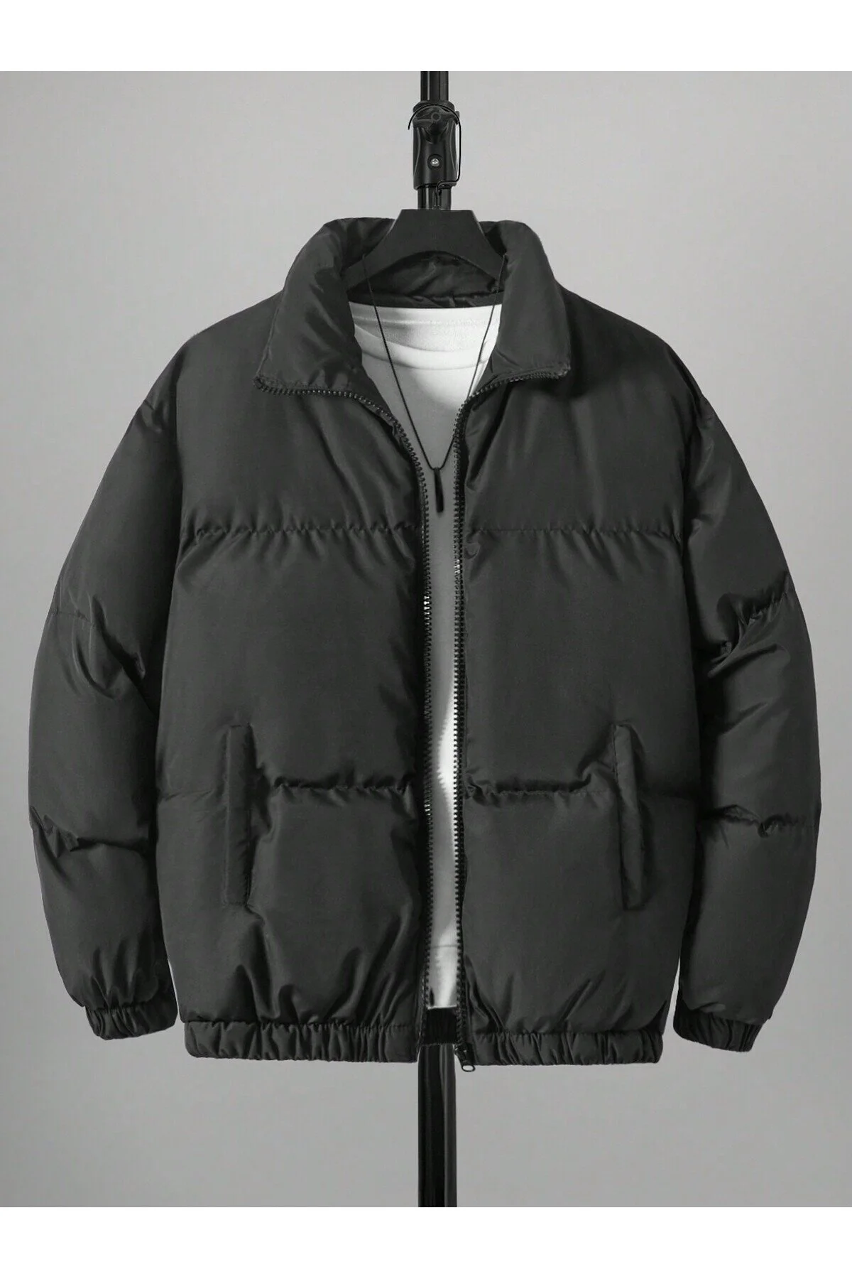 GAREN Unisex Oversize Siyah Waterproof Bomber Mont 2XL Beden" Bayan Mont Fiyatı