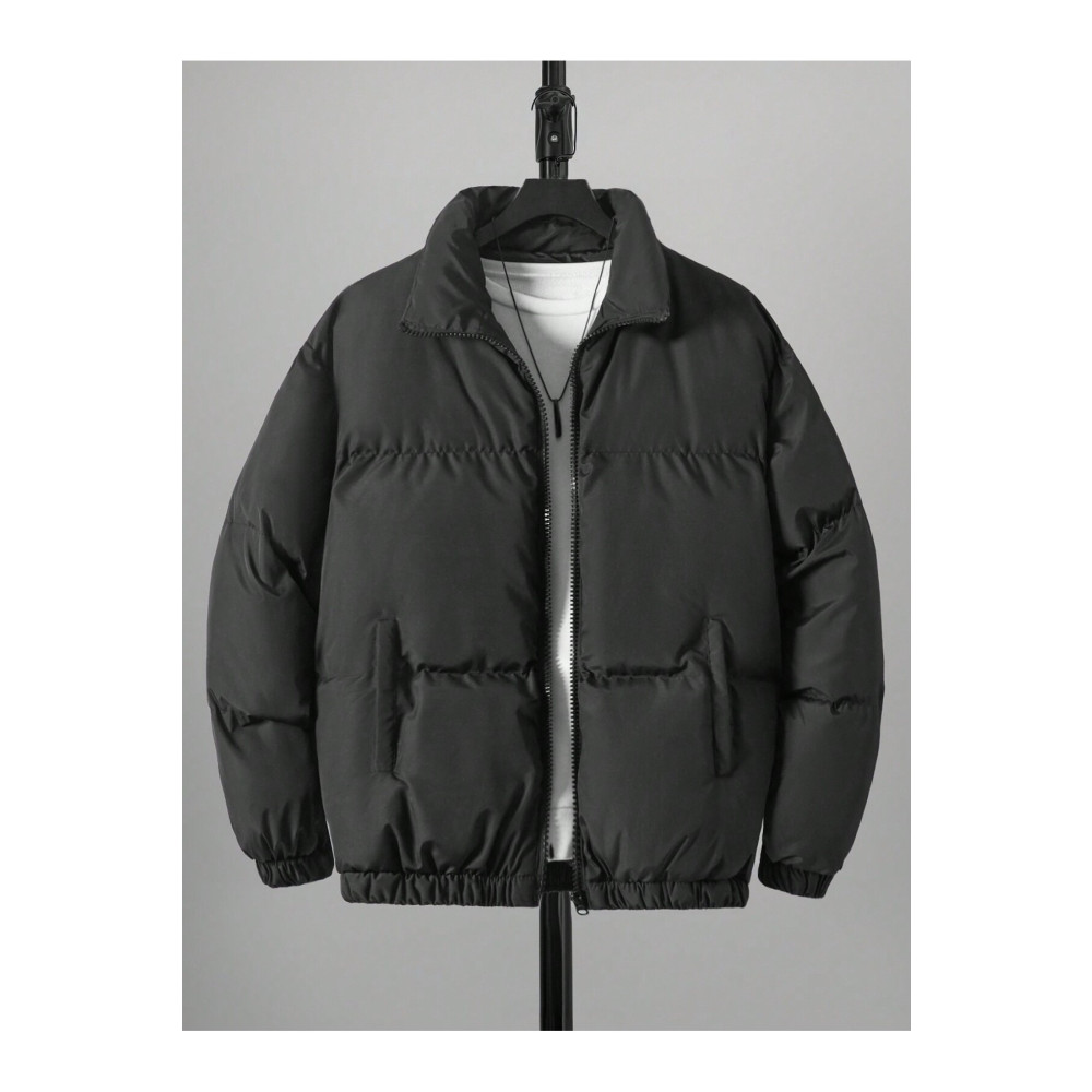 GAREN Unisex Oversize Siyah Waterproof Bomber Mont XL Beden Bayan Mont Fiyatı