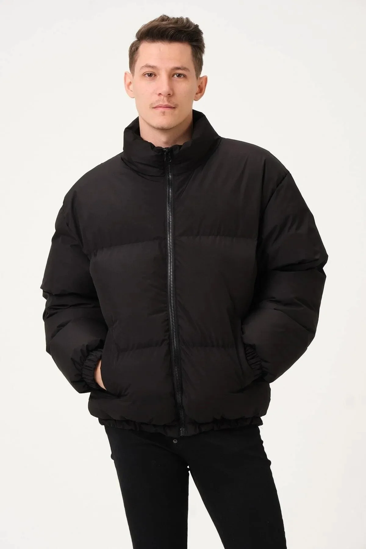GAREN Unisex Yağmur Rüzgar Geçirmez Bomber Oversize Mont Ceket Kaban Waterproof 3XL Beden" Bayan Mont Fiyatı