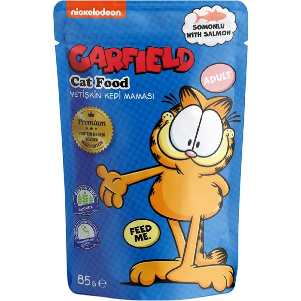 Garfıeld Somonlu Yetişkin Kedi Maması 85 gr Evcil Hayvan Ürünleri Fiyatı