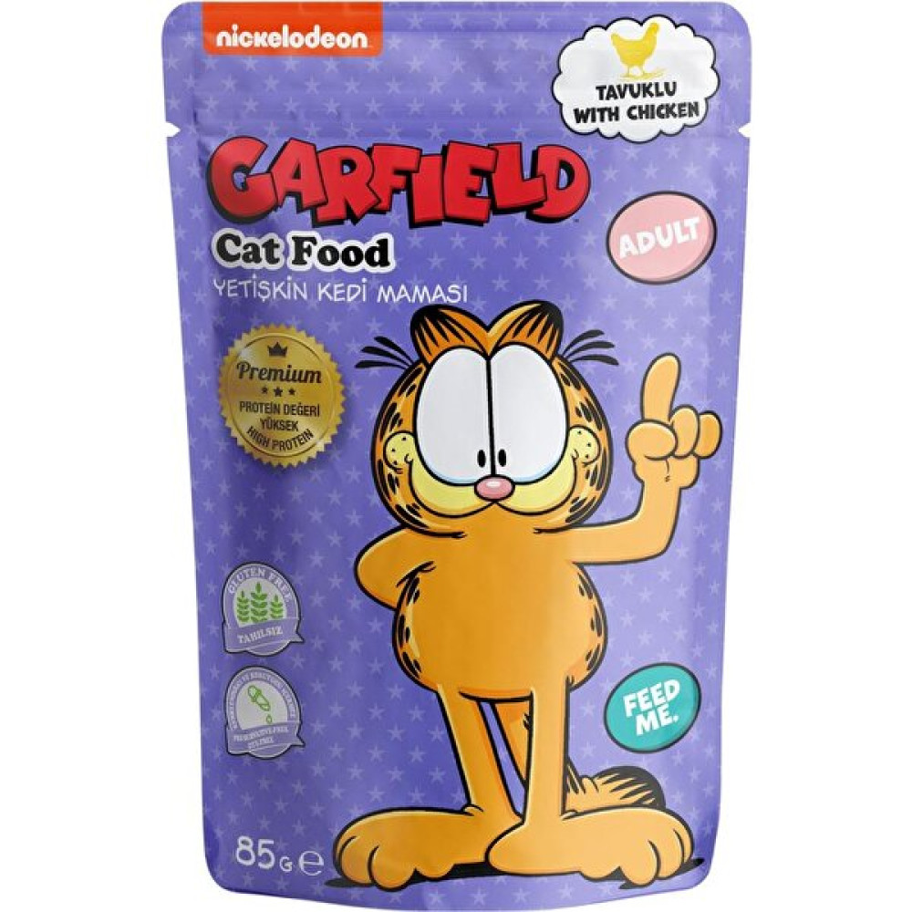 Garfıeld Tavuklu Yetişkin Kedi Maması 85 gr Evcil Hayvan Ürünleri Fiyatı