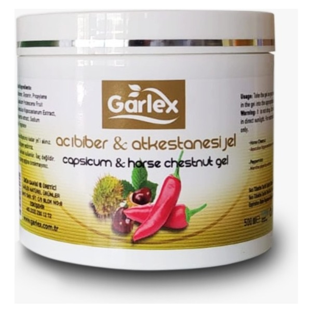 Garlex Acı Biber At Kestanesi Jeli 500 ml Oto Boyaları Fiyatı