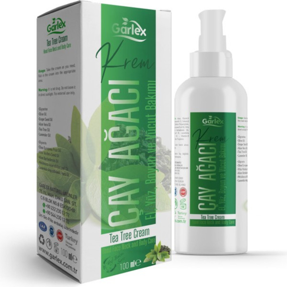 Garlex Çay Ağacı Kremi 100 ml Nemlendiriciler Fiyatı