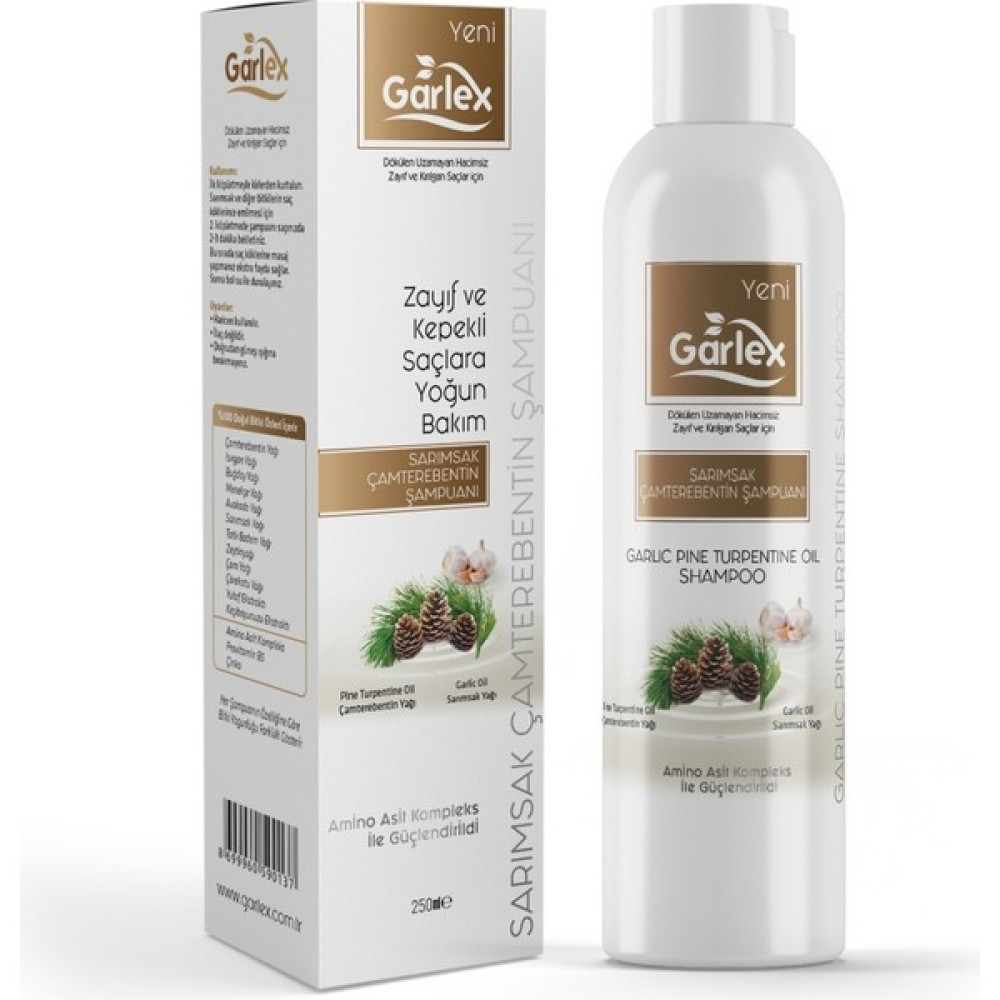 Garlex Sarımsak & Çam Terebentin Şampuanı 250 ml Oto Boyaları Fiyatı