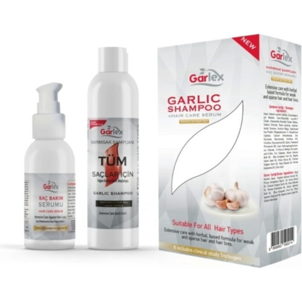 Garlex Sarımsak Şampuanı 400 ml + Saç Bakım Serumu 100 ml Oto Boyaları Fiyatı