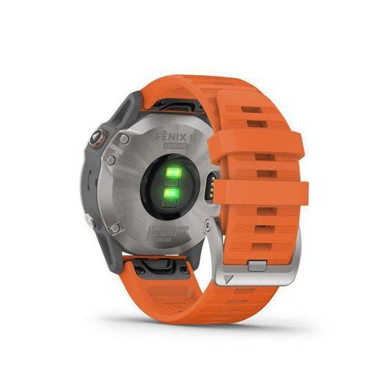 Garmin Fenix 6 Pro Sapphire Turuncu Akıllı Saat