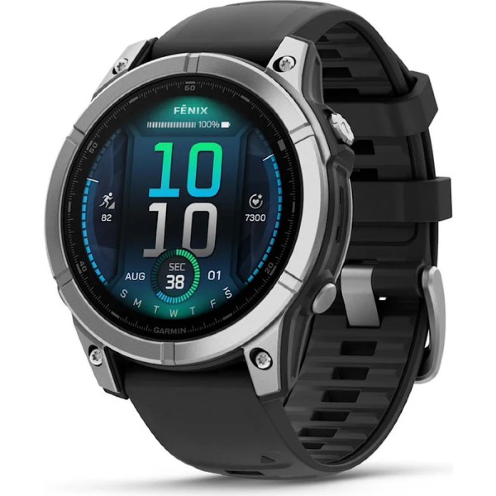 Garmin Fenix E – 47 mm Amoled Paslanmaz Çelik Siyah Silikon Kayışlı Oto Boyaları Fiyatı