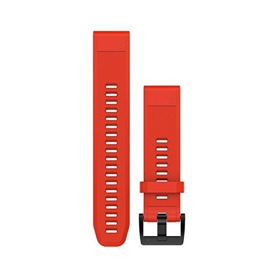 Garmin Quickfit Kırmızı 22 mm Saat Kordonu