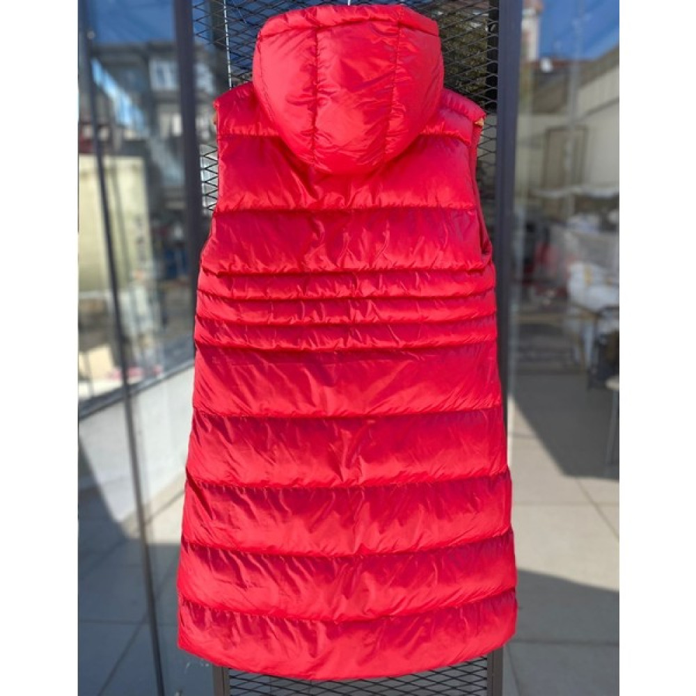 Garmoda Tesettür Şişme Mont Tesettür Şişme Yelek Uzun Şişme Yelek Kapüşonlu 97 cm 1.kalite Silikon Dolum Bayan Ceket Fiyatı